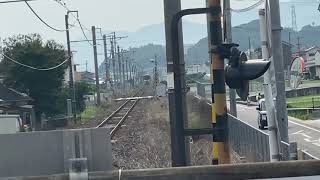 227形1000番台快速和歌山行き　和歌山線紀伊小倉駅を通過！