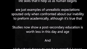 The Education Enigma: A Palindrome Poem