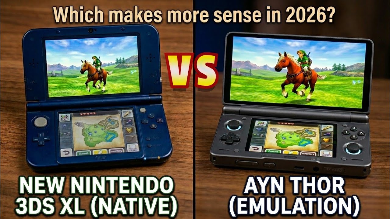 Nintendo 3DS VS Emulation | Which Makes More Sense In 2026? - YouTube