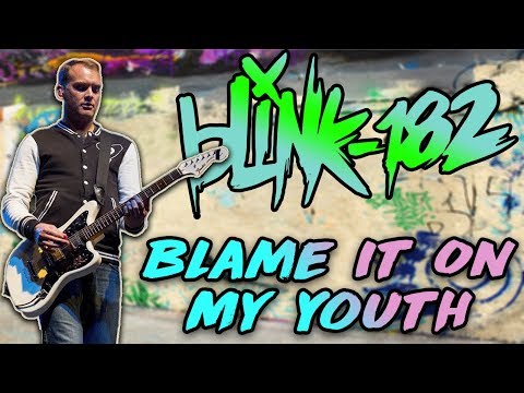 blink-182---blame-it-on-my-youth-guitar-cover