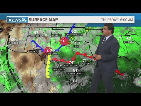 Chance For Showers Thursday Evening In San Antonio