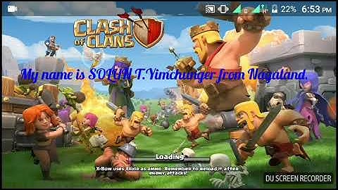 My first video test from DU screen Recorder