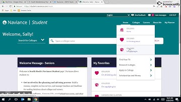 Requesting a Letter of Recommendation in Naviance