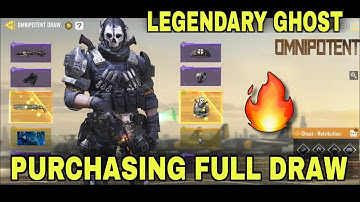 Legendary Ghost - Purchasing Full Lucky draw cod mobile - omnipotent draw cod mobile - 5000 CP 🔥