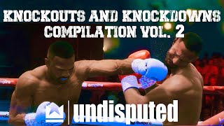 Knockouts And Knockdowns Compilation Vol. 2 | Undisputed Boxing Game Clips