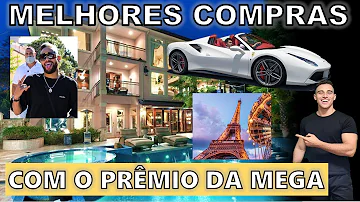 O que dá para fazer com prêmio da Mega-sena?