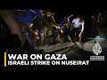 Fourteen killed in Israeli strike on a home in the Nuseirat refugee camp