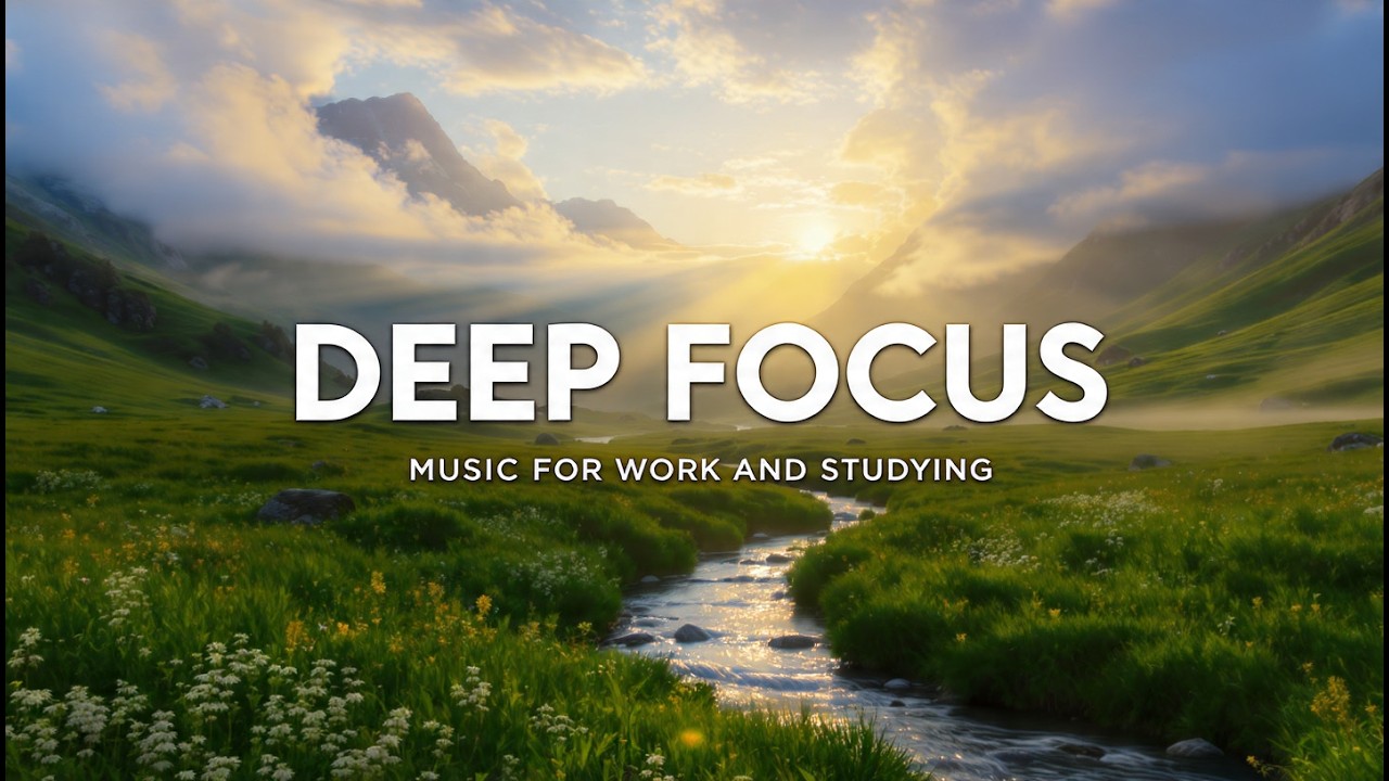 LIVE 24/7 💧 Relaxing Water Sounds with Soft Piano Music for Healing and Inner Peace