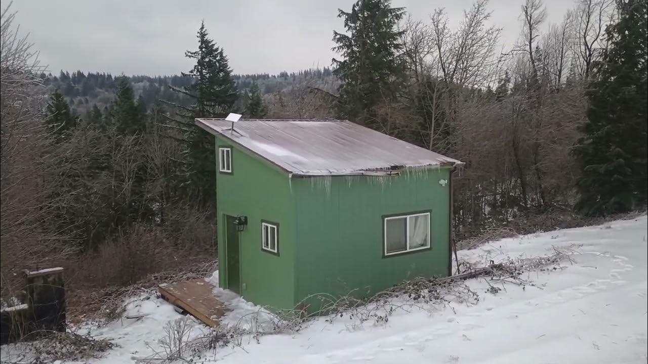 Stranded by the weather at my new property in Washington State with an