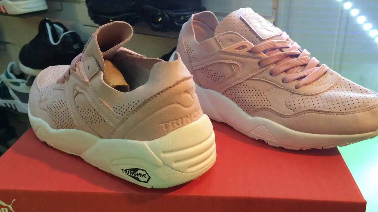 Puma Soft Pink Trinomic пума софт пинк триномик