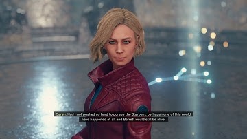 Starfield Walkthrough - Sarah is SAD and Thanks for SAVING her - Sarah Liked That 2x Conversation