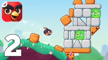 ANGRY BIRDS JOURNEY - Gameplay Walkthrough Part 2 -  Level 11-20 (Android, iOS)