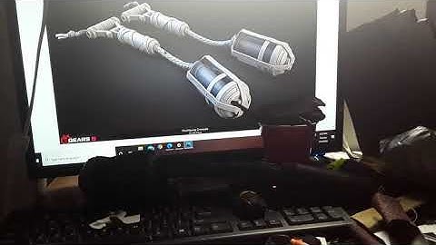 part 3  of my Gears of war Flashbang grenade video game prop  Im so sorry I meant part 3 not part 6