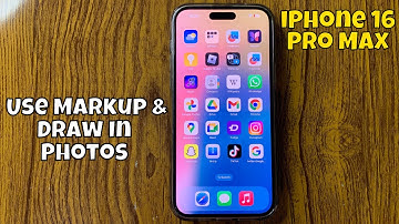 How to Use Markup & Draw In Photos iPhone 16 Pro Max #new