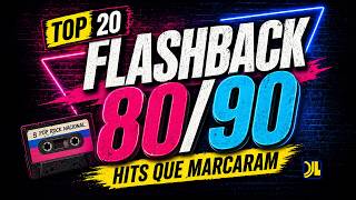 🎧 TOP 20 POP ROCK NACIONAL ANOS 80/90 🔥 HITS QUE MARCARAM por DJ Laercio