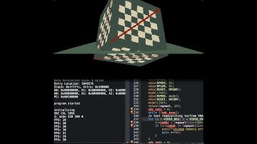3D Software Renderer running on Motorola 68000 using K&R C