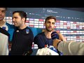 Milano 2023 - day 10 - intervista squadra fioretto maschile