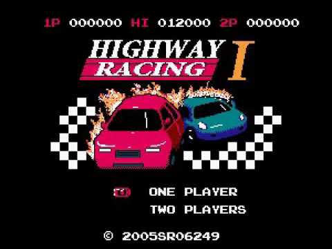 NES Longplay [071] Famicom Disk: NES Highway Racing 1 (Unlicensed) (US) 3D