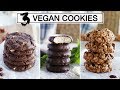 3 EASY VEGAN COOKIE RECIPES | Fablunch