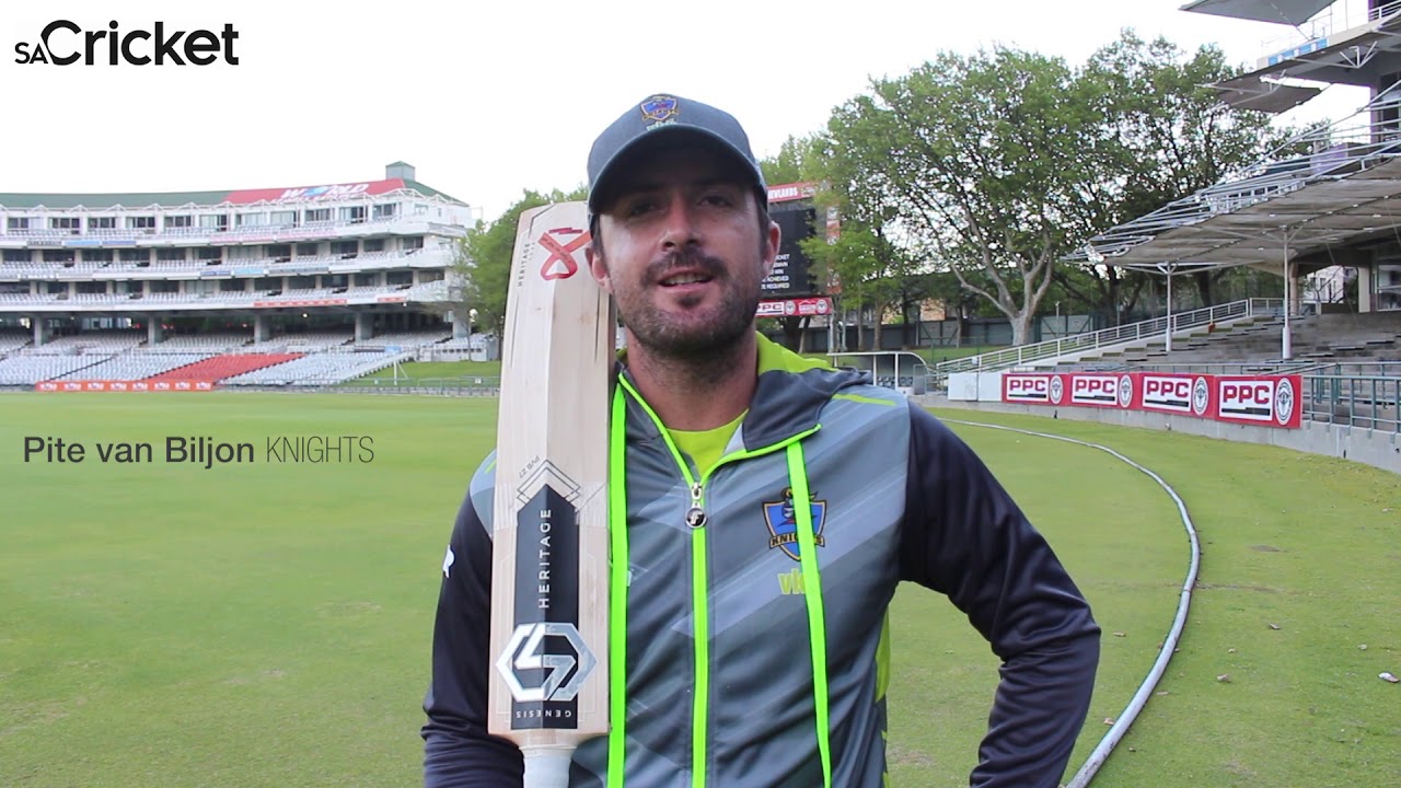 Pite van Biljon of the Knights talks about the importance of valuing your wicket
