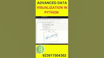 Advanced Data visualization in python