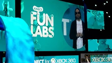 Kinect Fun Labs Presentation Microsoft Conference E3 2011