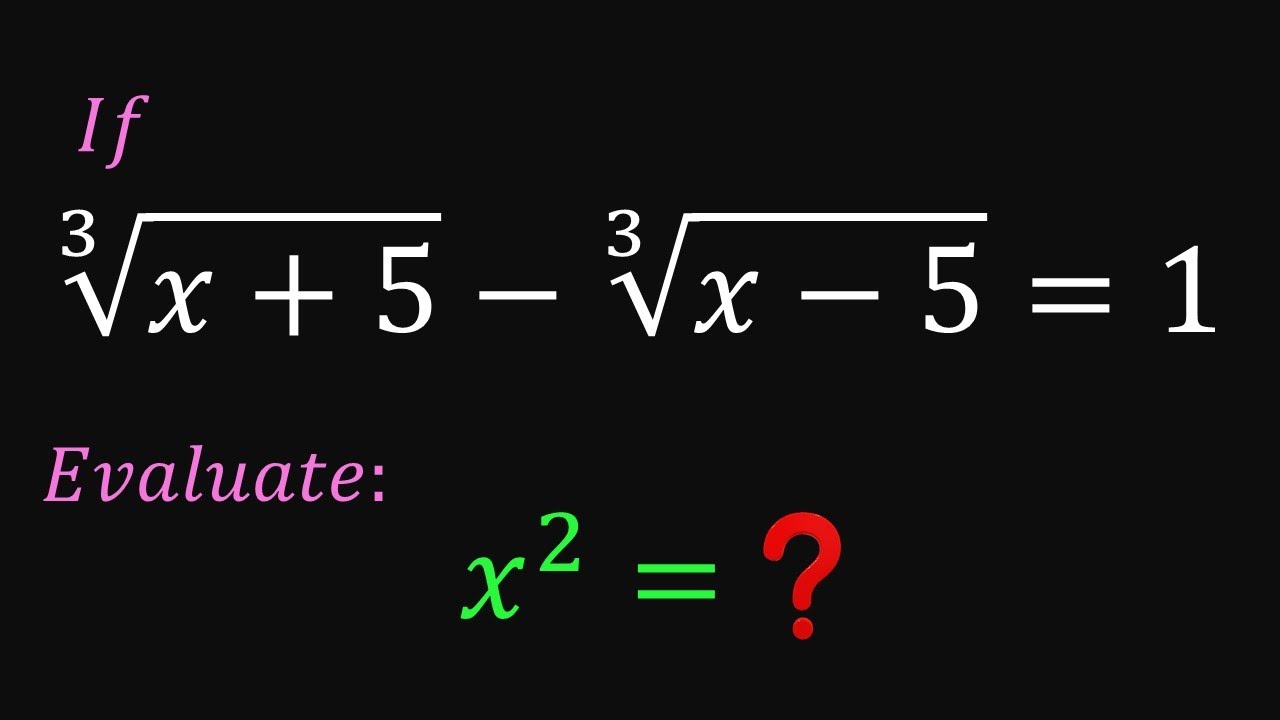 PMO (Philippine Math Olympiad) Question - YouTube