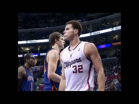 Blake Griffin HUGE Dunk All Over Tim Mozgov + Gall...