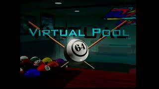 Virtual Pool 64 (N64) Gameplay 9/28/21