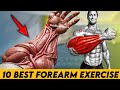 Forearm Workout At Gym // 10 Forearm Exercise
