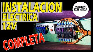 ⚡como hacer INSTALACION ELECTRICA furgoneta camper,✨  lo renovamos TODO [Version extendida]