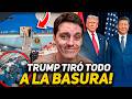 Trump ordeno lanzar a la Basura TODOS los regalos de China antes de subir al avion