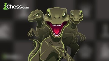 Playing The Velociraptors Bot! (Dinosaur Bots) #chess #chesscom #bots