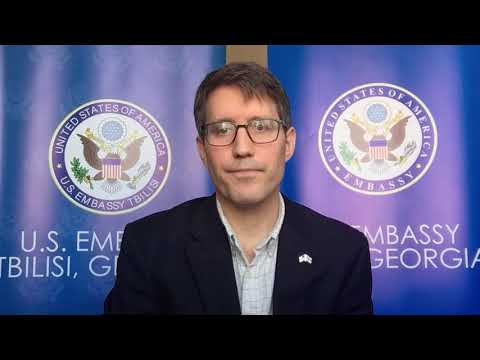 აშშ ს საელჩო საქართველოში კულტურის ატაშე, კრისტოფერ ანდერსონის ვიდეო მიმართვა