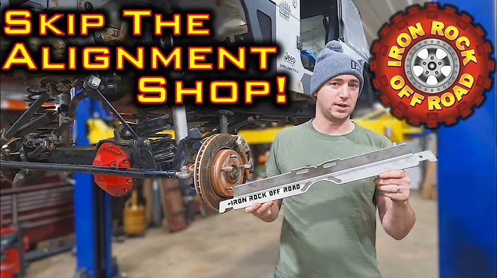 HOW TO - DIY Jeep Alignment - Save your $ Skip the shop!