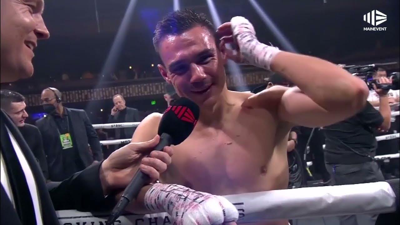 Tim Tszyu Post Fight Interview v Terrell Gausha 2022 Australia YouTube
