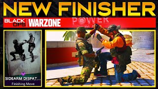 NEW "SIDEARM DISPATCH" FINISHER MOVE | 4 NEW EXECUTIONS SHOWCASED in WARZONE (POWER PLAY BUNDLE)