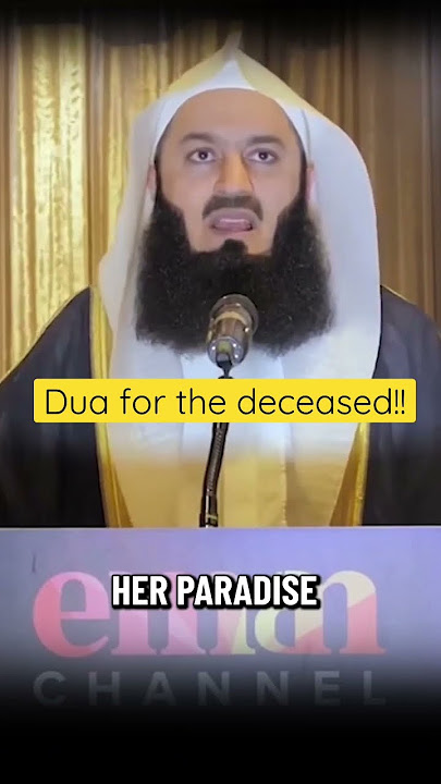 Doa untuk almarhum | Mufti Menk | #shorts #islamicvideo #muftimenkreminders #muftimenk #dua #death