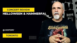 Helloween &amp; HammerFall - Toronto Concert Review (May 23rd, 2023)