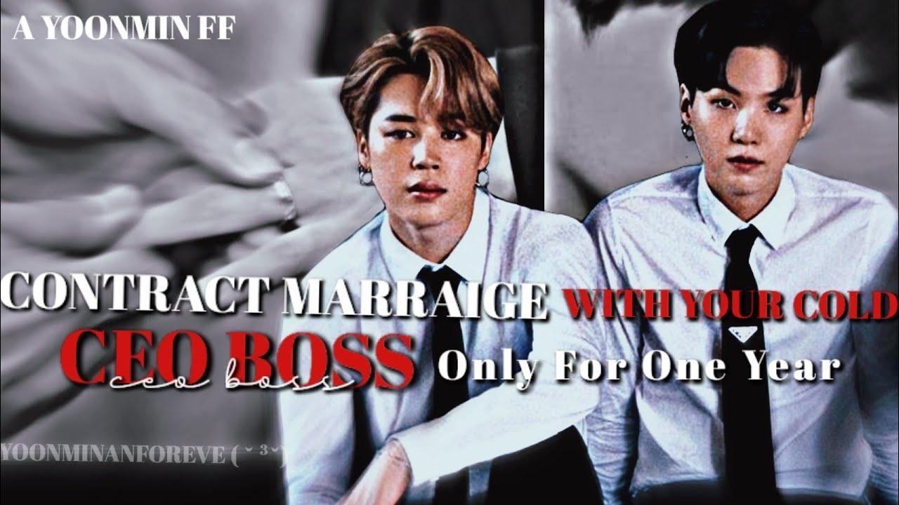 Contract Marriage With Your CEO Boss || Yoonmin Oneshot ||