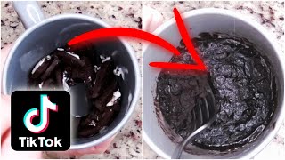 Hi guys, thank you all for watching! today i am going to try make
tiktok oreo mug cake. only need two ingredients, oreos and milk. here
is how made ...