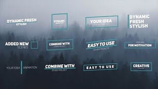 Titles Pack Final Cut Pro Templates