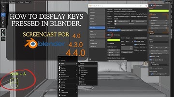 How to Install Screencast Keys for Blender 4.0 and 4.3, 4.4