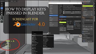 How to Install Screencast Keys for Blender 4.0