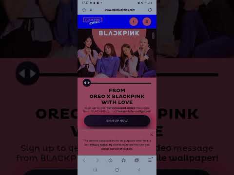 Coba Scan QR Code yg ada di Oreo Blackpink💗🖤