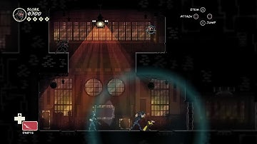 Mark  of  the  Ninja  Remastered  PS4  :  Initial  gameplay