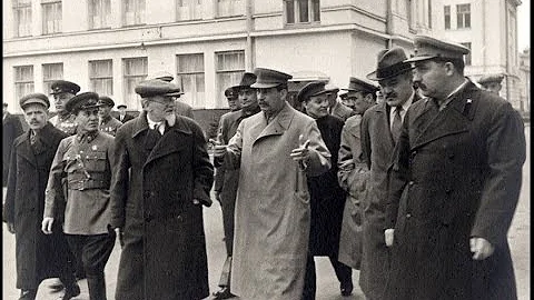 Николай Ежов, нарком внутренних дел 1936-38, документальные кадры HD1080