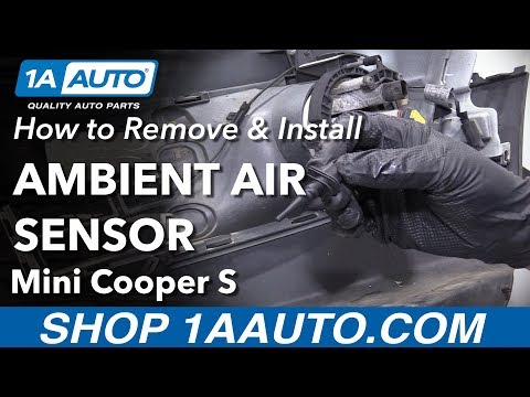 How to Install Ambient Air Sensor 02-10 Mini Cooper S