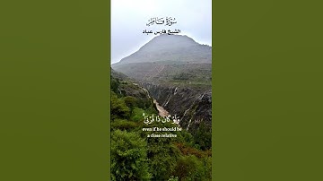 يَا أَيُّهَا النَّاسُ أَنتُمُ الْفُقَرَاءُ إِلَى اللَّه_تلاوة عذبة من سورة  فاطر _الشيخ فارس عباد