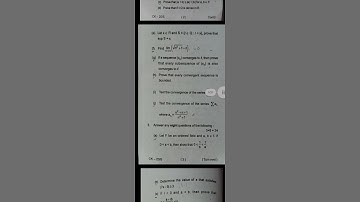 +3 math hons || Real Analysis core 3|| previous year 2022 question 🎊